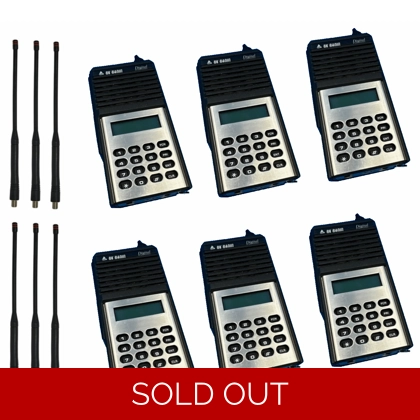 BUNDLE USED DPHX5102 DIGITAL RADIO WITH ANTENNA